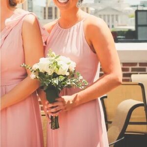 Jasmine Blush Pink Sleeveless Gown